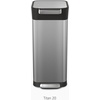 image:imageJoseph Joseph IW5 40L106 Gallon Eco Liners Recycled Trash Bags 20 Count 1 Pack  Grey106 gallons