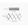 image:imageJoseph Joseph Space Folding Expandable Trivet for Hot Pots and Pans Expanding Nonslip Stand Heat Resistant mat for Kitchen Counter  Stainless Steel