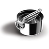image:imageJoseph Joseph Space Steel 2Piece Nonstick StainlessSteel Frying Pan Skillet Set Nesting with Folding Handles Induction amp Oven Safe6pc