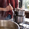 image:imageJoseph Joseph Space Steel 2Piece Nonstick StainlessSteel Frying Pan Skillet Set Nesting with Folding Handles Induction amp Oven Safe8pc