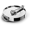 image:imageJoseph Joseph Space Steel 95 Nonstick StainlessSteel Frying Pan Skillet with Folding Handle Ceramic Coating Induction amp Oven Safe35qt