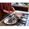 image:imageJoseph Joseph Space Steel 95 Nonstick StainlessSteel Frying Pan Skillet with Folding Handle Ceramic Coating Induction amp Oven Safe35qt