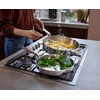 image:imageJoseph Joseph Space Steel 95 Nonstick StainlessSteel Frying Pan Skillet with Folding Handle Ceramic Coating Induction amp Oven Safe8