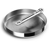 image:imageJoseph Joseph Space Steel 95 Nonstick StainlessSteel Frying Pan Skillet with Folding Handle Ceramic Coating Induction amp Oven Safe95