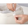 image:imageJoseph Joseph Stack Kitchen Food Intelligent Waste Compost Caddy Recycling Bin with Odor Filter 4 Litre  1 Gallon  StoneStone