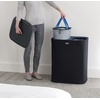 image:imageJoseph Joseph Tota Trio 90 liter238 gallon Laundry Hamper Separation Basket with lid 3 Removable Washing Bags with Handles EcruDark Blue