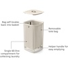 image:imageJoseph Joseph Tota Trio 90 liter238 gallon Laundry Hamper Separation Basket with lid 3 Removable Washing Bags with Handles EcruEcru