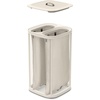 image:imageJoseph Joseph Tota Trio 90 liter238 gallon Laundry Hamper Separation Basket with lid 3 Removable Washing Bags with Handles EcruEcru