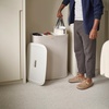 image:imageJoseph Joseph Tota Trio 90 liter238 gallon Laundry Hamper Separation Basket with lid 3 Removable Washing Bags with Handles EcruEcru