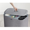 image:imageJoseph Joseph Tota Trio 90 liter238 gallon Laundry Hamper Separation Basket with lid 3 Removable Washing Bags with Handles EcruGray