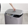 image:imageJoseph Joseph Tota Trio 90 liter238 gallon Laundry Hamper Separation Basket with lid 3 Removable Washing Bags with Handles EcruGray