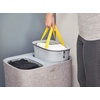 image:imageJoseph Joseph Tota Trio 90 liter238 gallon Laundry Hamper Separation Basket with lid 3 Removable Washing Bags with Handles EcruGray