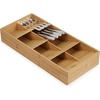 image:imageJoseph Joseph DrawerStore Compact Knife Organizer holds up to 9 knives Kitchen Organization amp Drawer Storage BambooFlatware Organizer