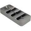 image:imageJoseph Joseph DrawerStore Compact Utensil Organizer For Kitchen Drawer Silverware Flatware Tray Small GreyStandard