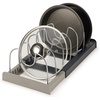 image:imageJoseph Joseph DrawerStore Cookware Organizer Baking Tray Rack Space Saving Storage for Pans Lids Cutting BoardsPots  Pans
