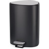 image:imageJoseph Joseph EasyStore 5L Steel Pedal Trash Can with Liner Storage Pocket SoftClose Lid BathroomBedroom BinBlack