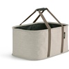 image:imageJoseph Joseph HoldAll Collapsible 45L1189 Gallon Outdoor Washing Laundry Basket with Shoulder Strap Durable Fabric Waterproof Base Dark GreenEcru