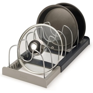 image:imageJoseph Joseph DrawerStore Cookware Organizer Baking Tray Rack Space Saving Storage for Pans Lids Cutting BoardsPots  Pans