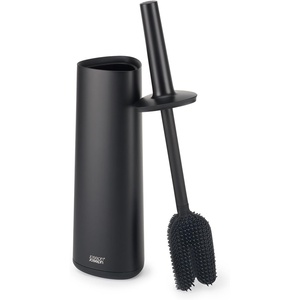 image:imageJoseph Joseph Flex 360 Advanced Smart Toilet Brush and Storage Holder Set with Antidrip AntiClog TripleAction Replaceable Brush Head  WhiteMatt Black