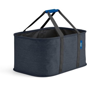 image:imageJoseph Joseph HoldAll Collapsible 45L1189 Gallon Outdoor Washing Laundry Basket with Shoulder Strap Durable Fabric Waterproof Base Dark GreenBlack