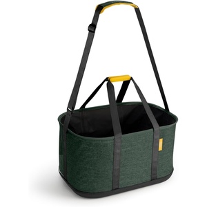 image:imageJoseph Joseph HoldAll Collapsible 45L1189 Gallon Outdoor Washing Laundry Basket with Shoulder Strap Durable Fabric Waterproof Base Dark GreenGreen