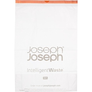 image:imageJoseph Joseph IW2 Biodegradable Trash Bags Custom Fit Bin Liners for Food Waste Caddy 1 Gallon  4 Liter 100 Compostable Pack of 501 Count Pack of 20