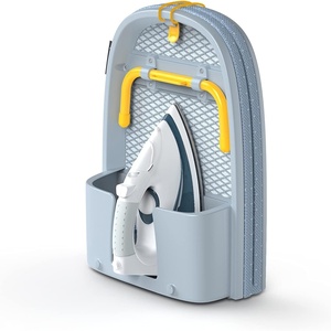 image:imageJoseph Joseph Pocket Max Plus Portable Folding Tabletop Ironing Board 43 Surface Integrated Iron Storage HookStandard Cover