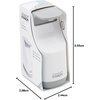 image:imageJoseph Joseph 70512 Slim Compact Soap Dispenser with NonDrip Nozzle GrayGreyWhite