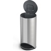image:imageJoseph Joseph Arc 30L79 Slimline Pedal Bin with Easy Push Pedal Liner Pocket Odor Seal SoftClose Lid FingerprintProof Removable Inner Bucket Stainless SteelStainless Steel