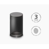 image:imageJoseph Joseph Arc 30L79 Slimline Pedal Bin with Easy Push Pedal Liner Pocket Odor Seal SoftClose Lid FingerprintProof Removable Inner Bucket Stainless SteelBlack