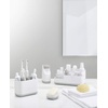 image:imageJoseph Joseph Bathroom Slim Compact Soap Dish Holder with NonSlip Base Matt BlackGreyWhite