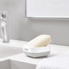 image:imageJoseph Joseph Bathroom Slim Compact Soap Dish Holder with NonSlip Base Matt BlackGreyWhite