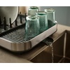 image:imageJoseph Joseph Duo Expanding Dish Drying Rack with Removable Silverware Holder Draining Spout Stainless SteelStainless Steel