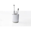 image:imageJoseph Joseph Duo White Toothbrush Holder Quick Dry NonSlip for Manual and Electric Toothbrushes Bathroom OrganizerWhite