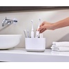 image:imageJoseph Joseph Duo White Toothbrush Holder Quick Dry NonSlip for Manual and Electric Toothbrushes Bathroom OrganizerWhite