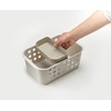 image:imageJoseph Joseph EasyStore  Bathroom essentials Storage Basket Organiser with Moveable tray Ecru Small1 Count Pack of 1
