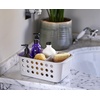 image:imageJoseph Joseph EasyStore  Bathroom essentials Storage Basket Organiser with Moveable tray Ecru Small1 Count Pack of 1