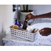image:imageJoseph Joseph EasyStore  Slimline Bathroom essentials Storage Basket Organiser with moveable pot and divider EcruSlimline Pack of 1