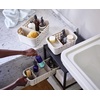 image:imageJoseph Joseph EasyStore  Slimline Bathroom essentials Storage Basket Organiser with moveable pot and divider EcruSlimline Pack of 1