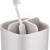 image:imageJoseph Joseph EasyStore  Toothbrush and Toothpaste Holder Caddy Bathroom Storage Countertop Organizer Large GreyWhiteEcru