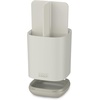 image:imageJoseph Joseph EasyStore  Toothbrush and Toothpaste Holder Caddy Bathroom Storage Countertop Organizer Large GreyWhiteEcru