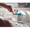 image:imageJoseph Joseph EasyStore  Toothbrush and Toothpaste Holder Caddy Bathroom Storage Countertop Organizer Large GreyWhiteEcru