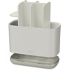 image:imageJoseph Joseph EasyStore  Toothbrush and Toothpaste Holder Caddy Bathroom Storage Countertop Organizer Large GreyWhiteEcru