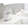 image:imageJoseph Joseph EasyStore  Toothbrush and Toothpaste Holder Caddy Bathroom Storage Countertop Organizer Large GreyWhiteGray