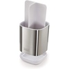 image:imageJoseph Joseph EasyStore  Toothbrush and Toothpaste Holder Caddy Bathroom Storage Countertop Organizer Large GreyWhiteStainless Steel