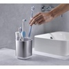 image:imageJoseph Joseph EasyStore  Toothbrush and Toothpaste Holder Caddy Bathroom Storage Countertop Organizer Large GreyWhiteStainless Steel