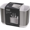 image:imageJoseph Joseph EasyStore  Toothbrush and Toothpaste Holder Caddy Bathroom Storage Countertop Organizer Large GreyWhiteStainless Steel