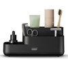 image:imageJoseph Joseph EasyStore Bathroom Storage Caddy Toothbrush and Toothpaste Organiser for Bathroom Accessories Matt Finish EcruBlack