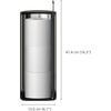 image:imageJoseph Joseph EasyStore Luxe 2 in 1 FreeStanding Toilet Paper Holder Stand Premium Stainless Steel Up to 4 Toilet Roll StorageHolder