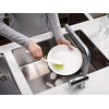 image:imageJoseph Joseph Edge Dish Brush with Integrated Sink Rest GreyGreen